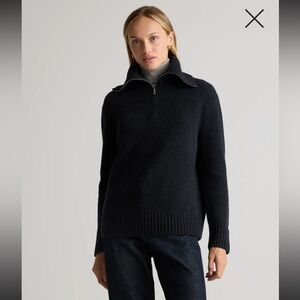Quince Luxe Baby Cashmere Quarter Zip Sweater, NWT , Various